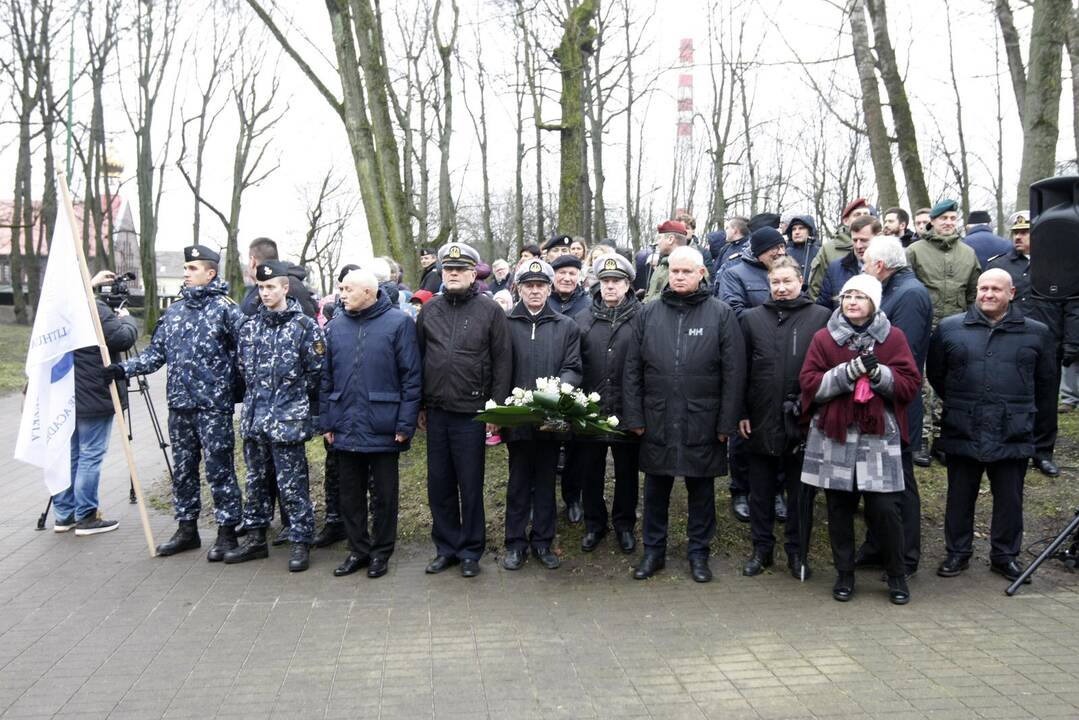 Klaipėdos sukilėlių garbei – šautuvų salvės ir kariliono varpų gausmas