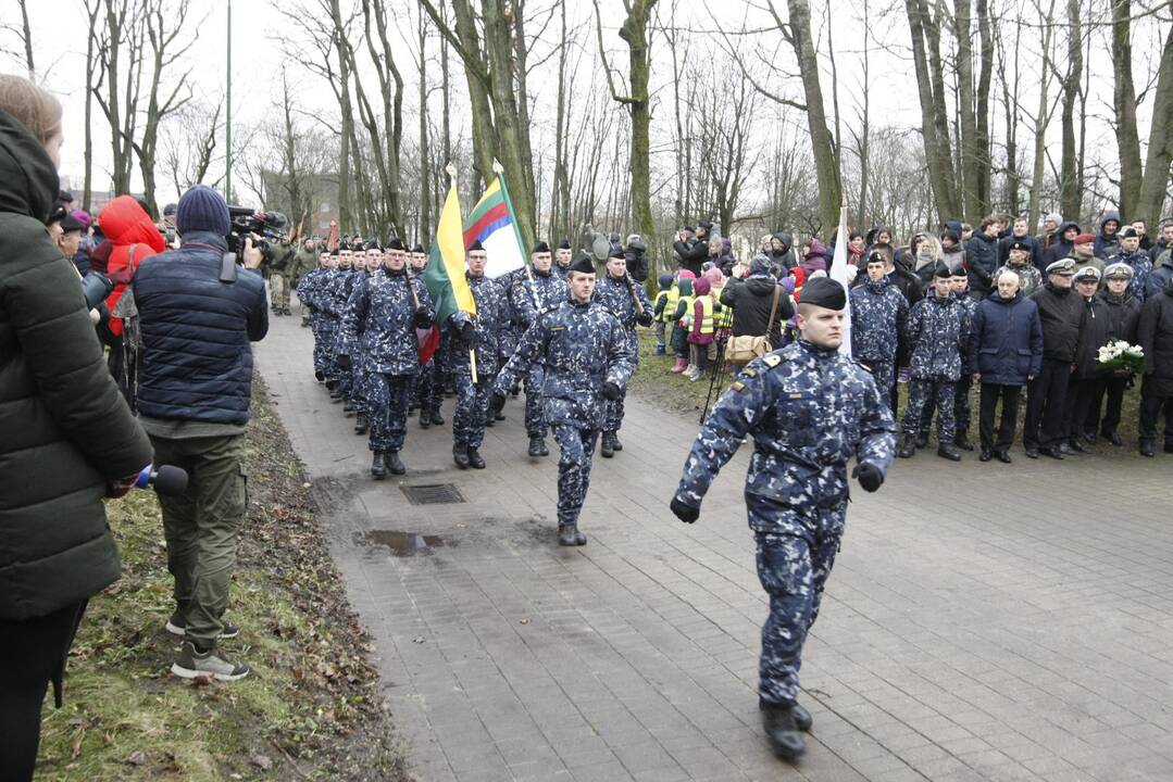 Klaipėdos sukilėlių garbei – šautuvų salvės ir kariliono varpų gausmas
