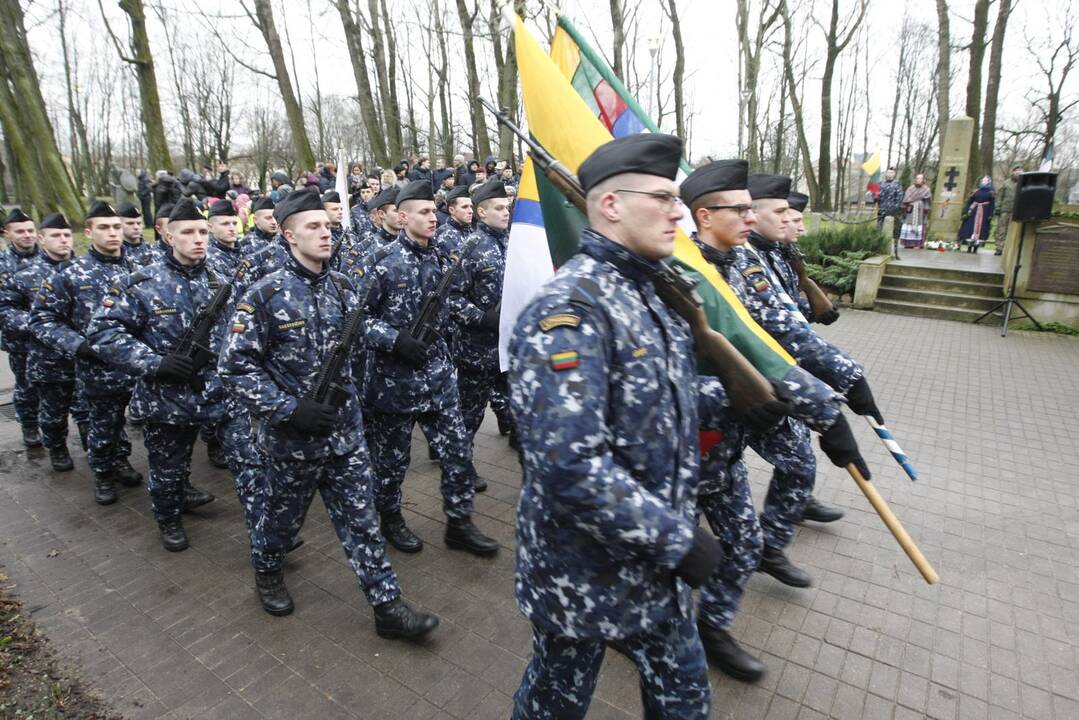 Klaipėdos sukilėlių garbei – šautuvų salvės ir kariliono varpų gausmas