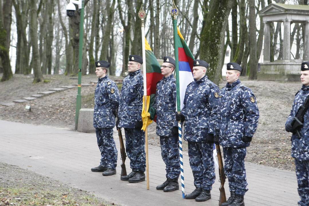 Klaipėdos sukilėlių garbei – šautuvų salvės ir kariliono varpų gausmas