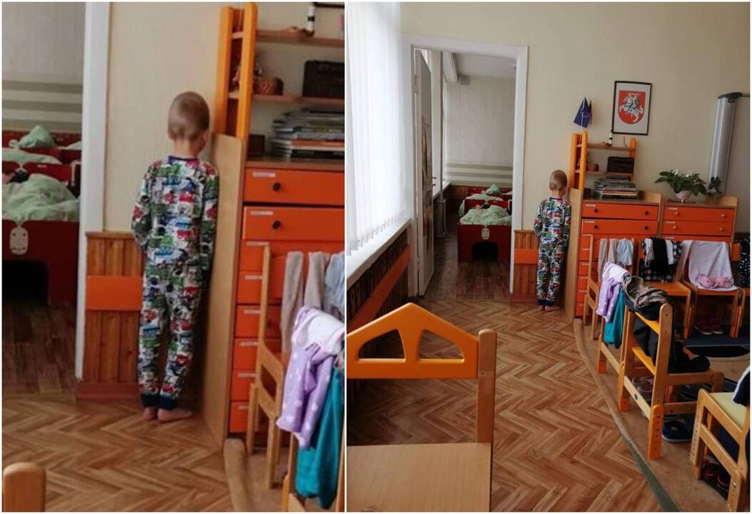 Bausmė šešiamečiui – į kampą basomis: tarnyba kreipsis į policiją