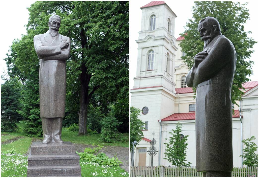 Juozo Naujalio skulptūra Kaune.