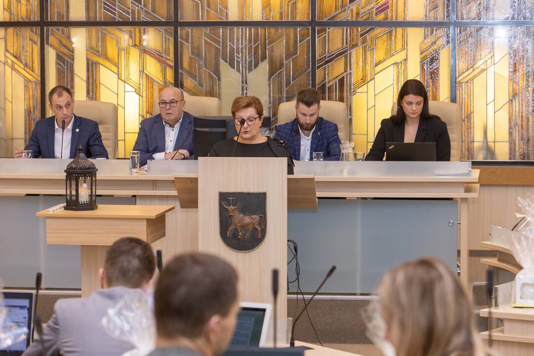 Paskutinis šių metų Kauno tarybos posėdis