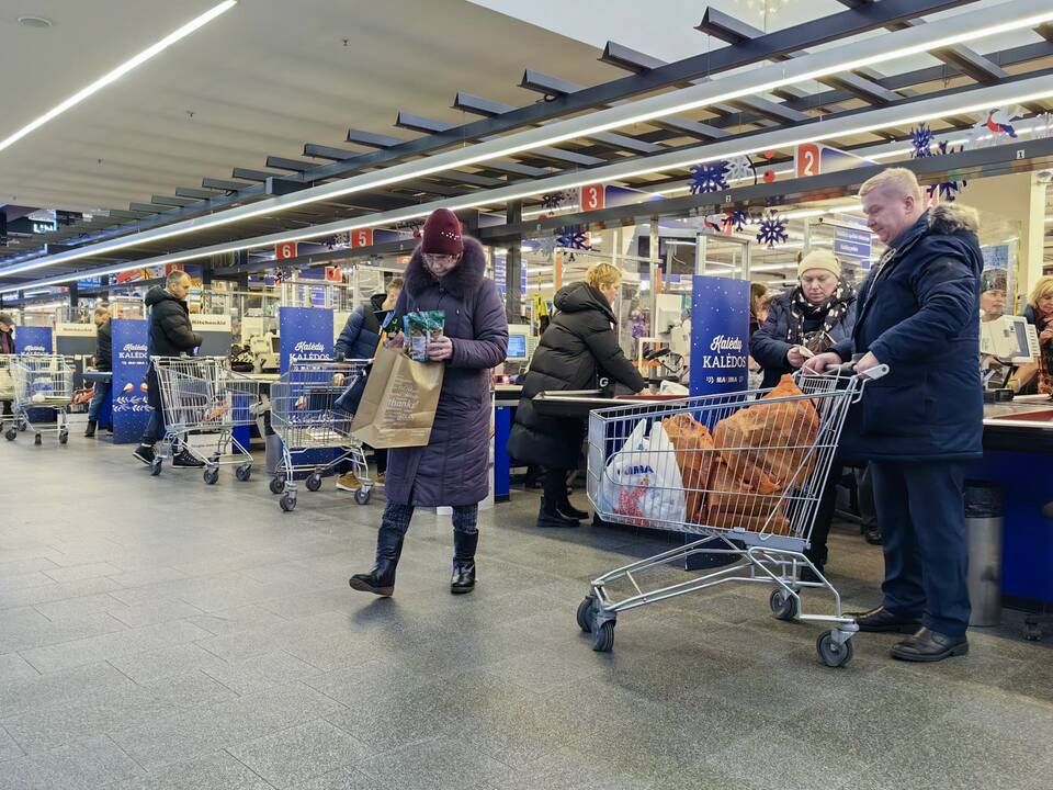 Apsipirkimas Kūčių dieną