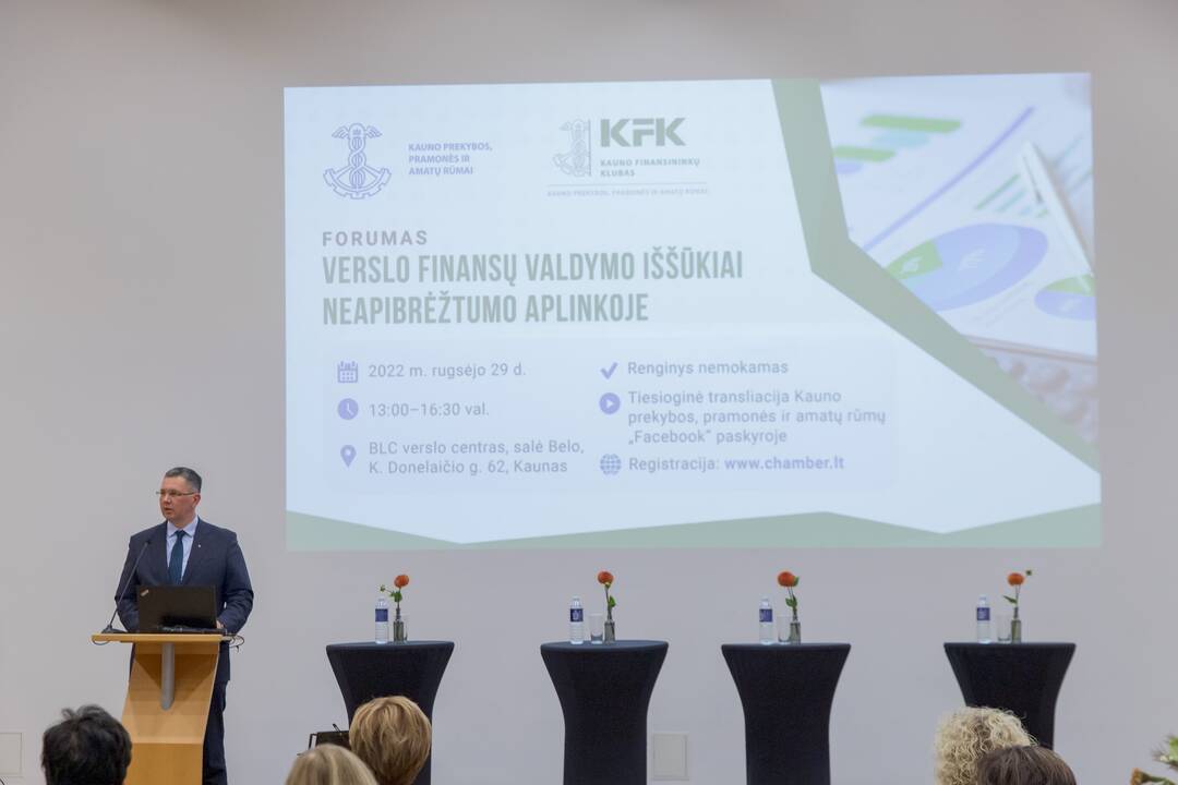 Kauno verslininkai pakviesti į forumą