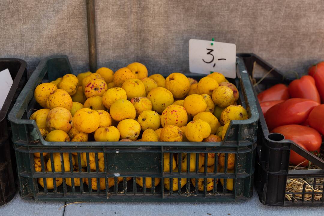 Kauniečiai turguose ieško vitaminų šaltajam sezonui