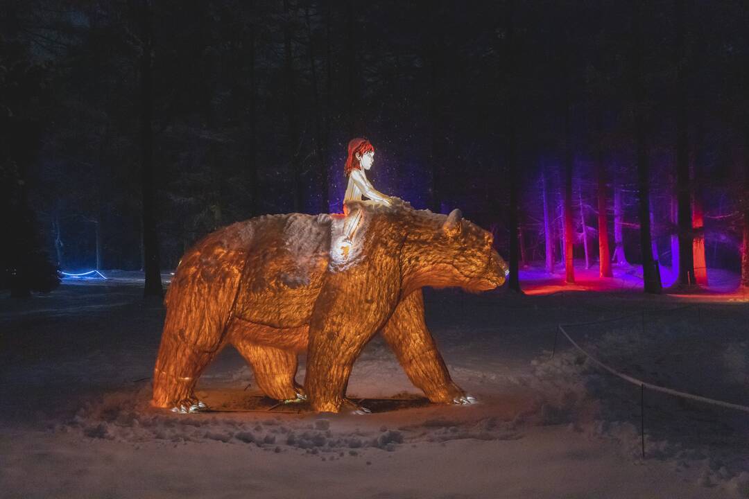 Šviesų festivalis botanikos sode