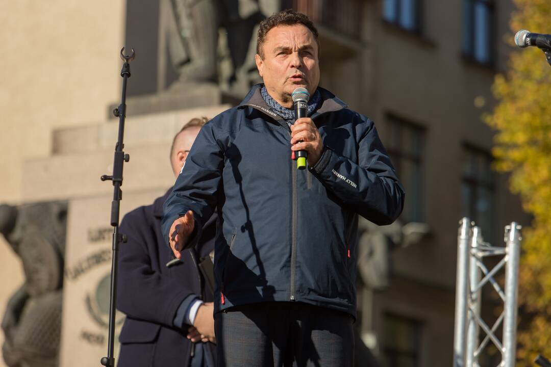 Kaune – mitingas prieš skurdą