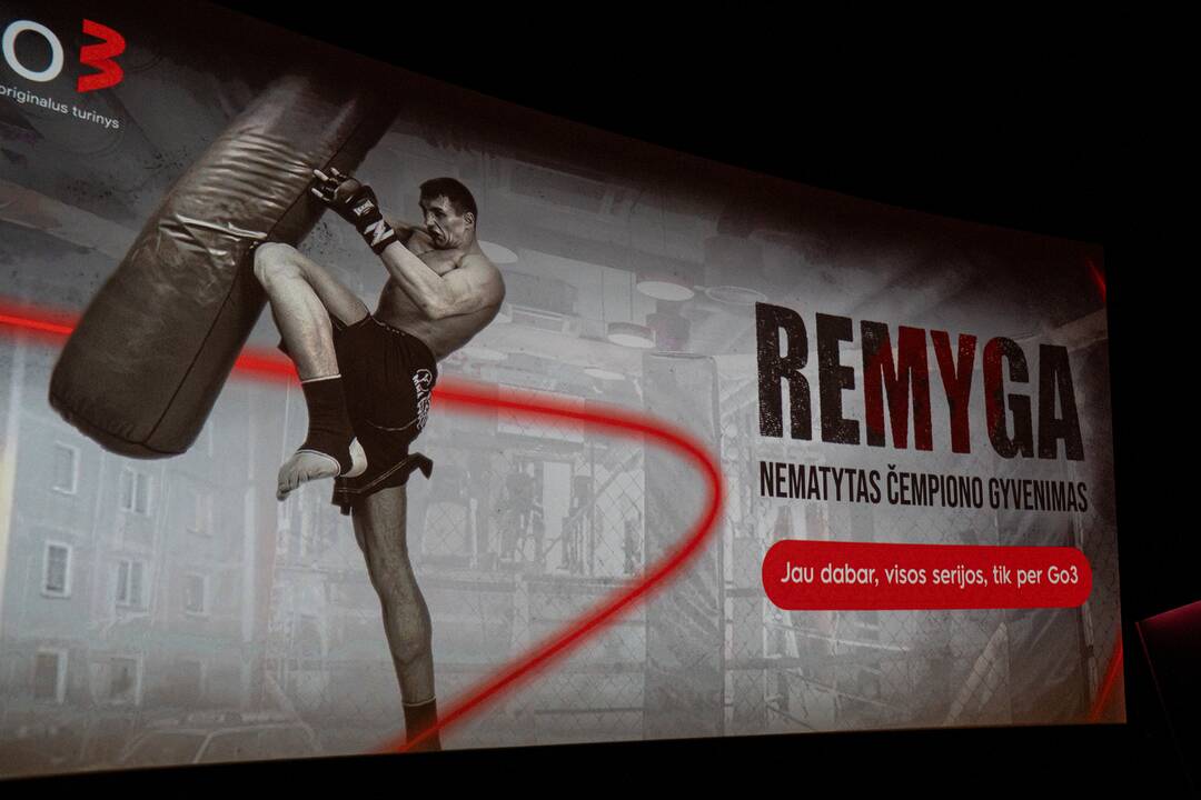 D. Dargio dokumentinio serialo „Remyga. Nematytas čempiono gyvenimas“ premjera