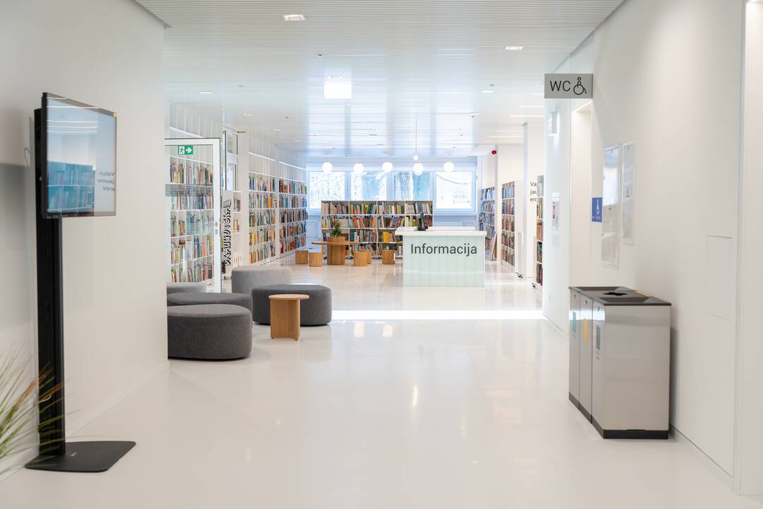 Ąžuolyno bibliotekos pristatymas 