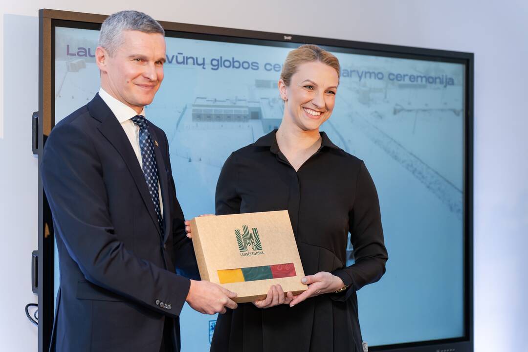 Laukinių gyvūnų globos centro atidarymas
