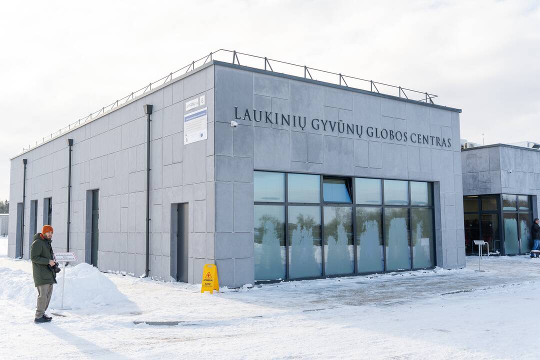 Laukinių gyvūnų globos centro atidarymas