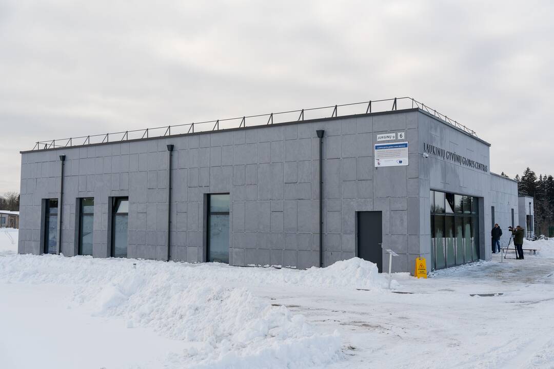 Laukinių gyvūnų globos centro atidarymas