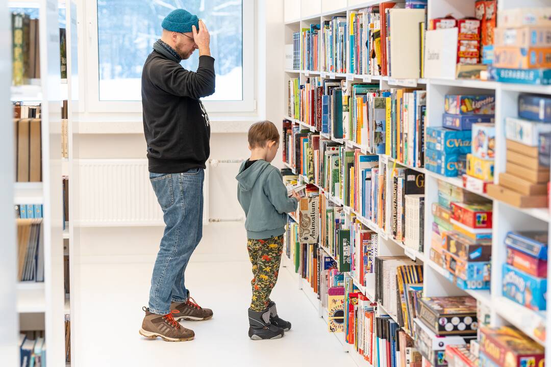 Pirmasis „Ąžuolyno“ bibliotekos savaitgalis – pilnas šurmulio