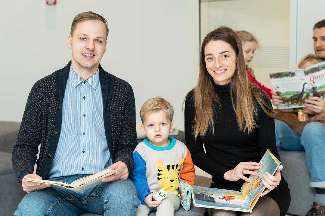 Pirmasis „Ąžuolyno“ bibliotekos savaitgalis – pilnas šurmulio