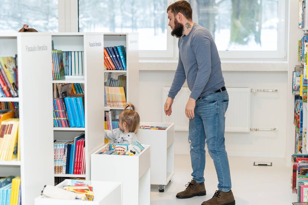 Pirmasis „Ąžuolyno“ bibliotekos savaitgalis – pilnas šurmulio
