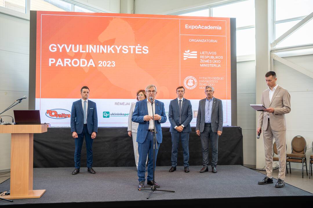 Gyvulininkystės paroda VDU Žemės ūkio akademijoje