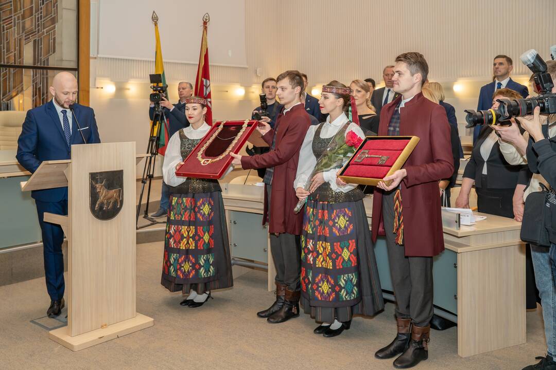 V. Matijošaičio inauguracija į Kauno merus