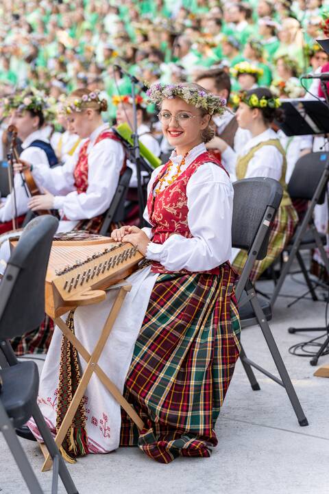Kaune įsisiūbuoja Dainų šventė