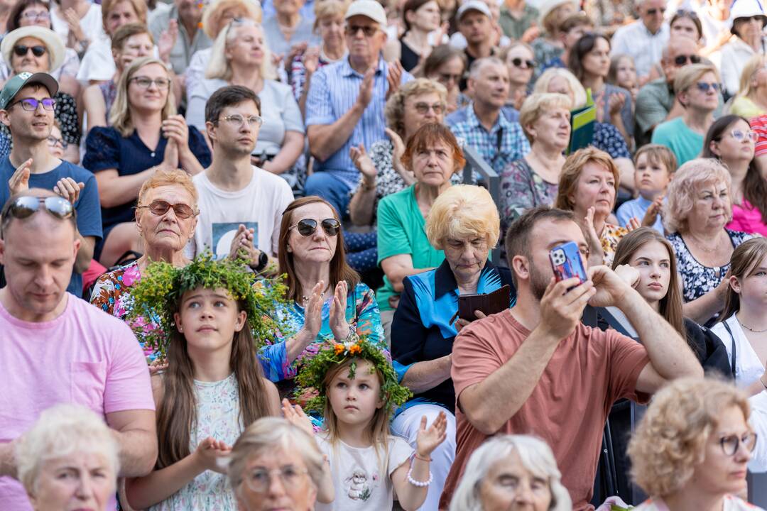 Kaune įsisiūbuoja Dainų šventė