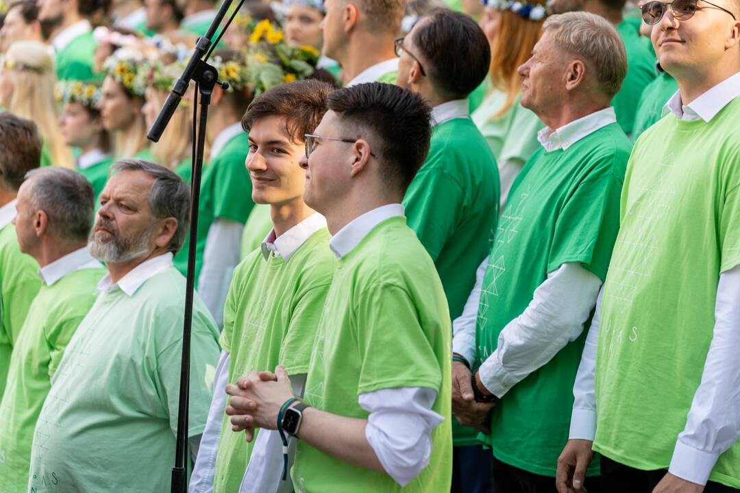 Kaune įsisiūbuoja Dainų šventė