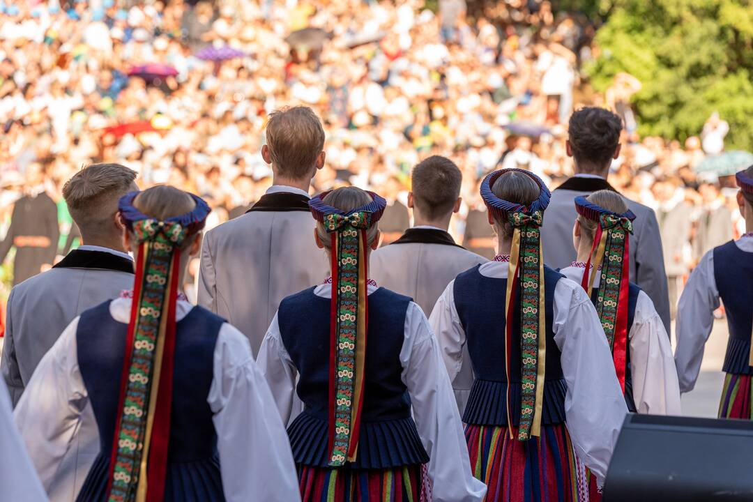 Kaune įsisiūbuoja Dainų šventė
