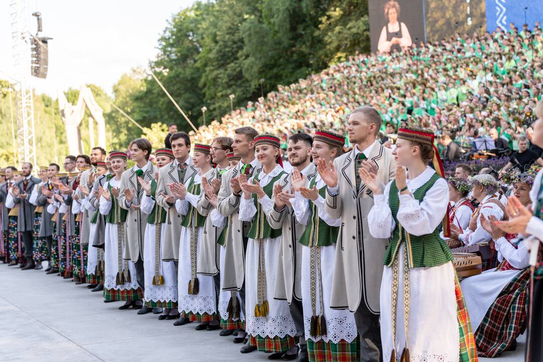 Kaune įsisiūbuoja Dainų šventė