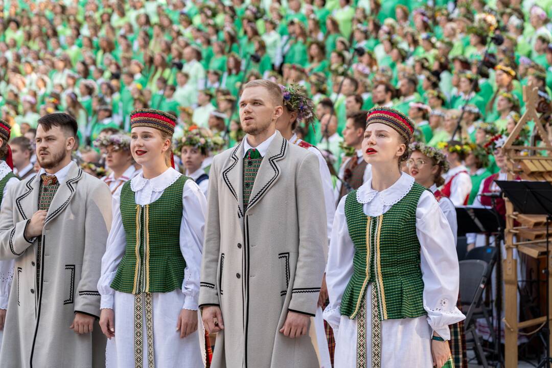Kaune įsisiūbuoja Dainų šventė