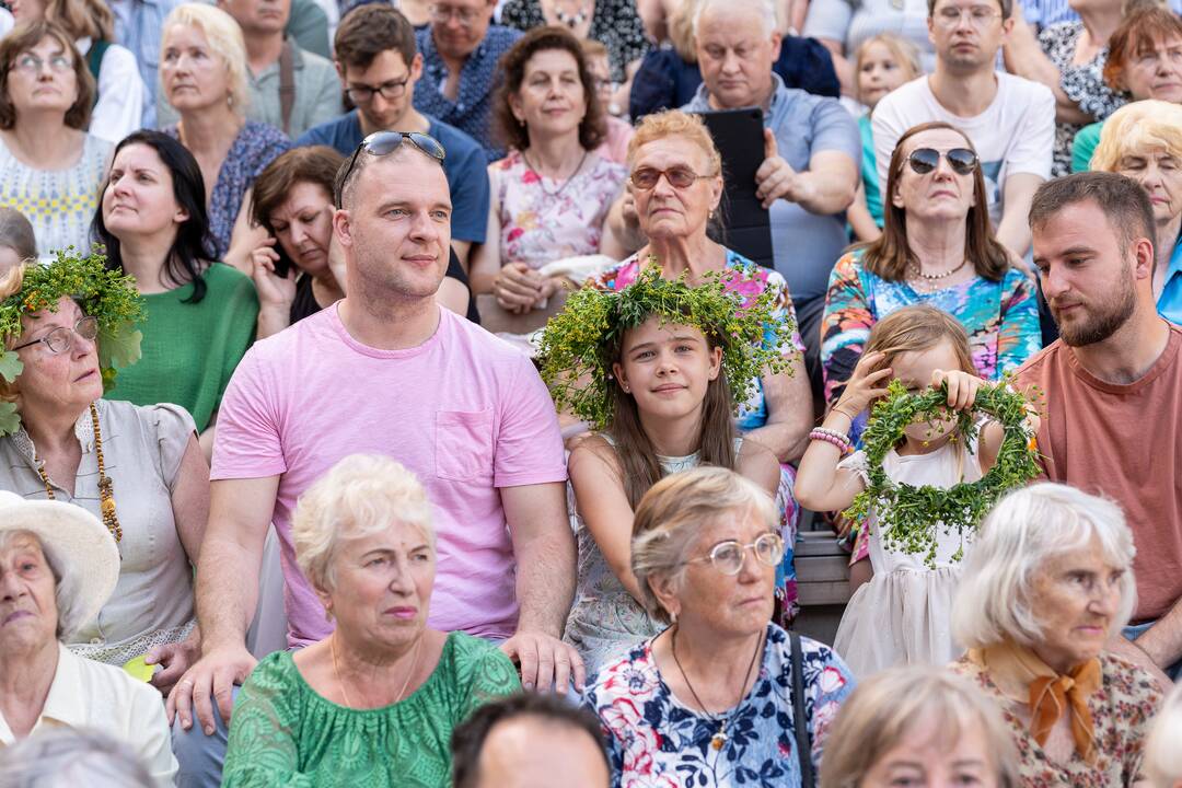 Kaune įsisiūbuoja Dainų šventė