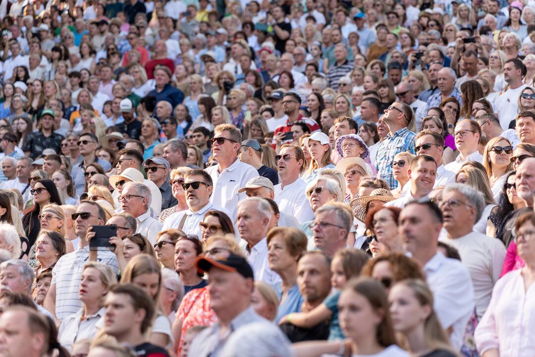 Kaune įsisiūbuoja Dainų šventė