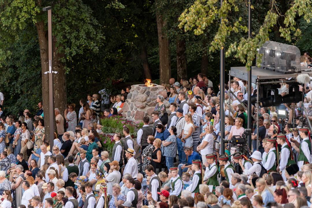 Kaune įsisiūbuoja Dainų šventė