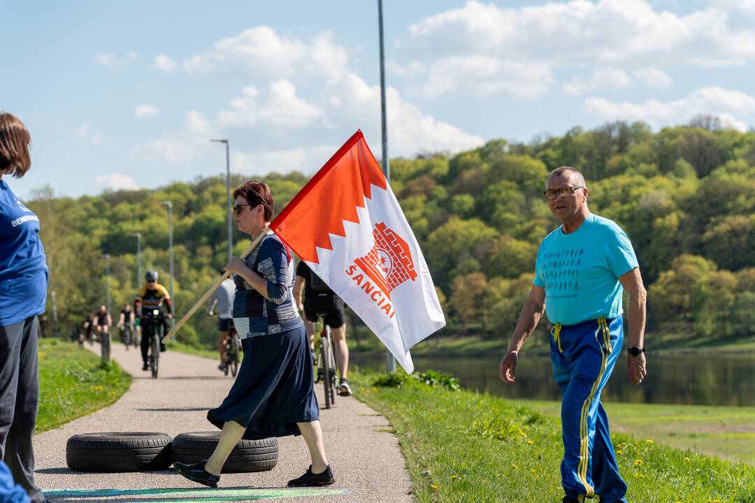 Protesto akcija Žemuosiuose Šančiuose