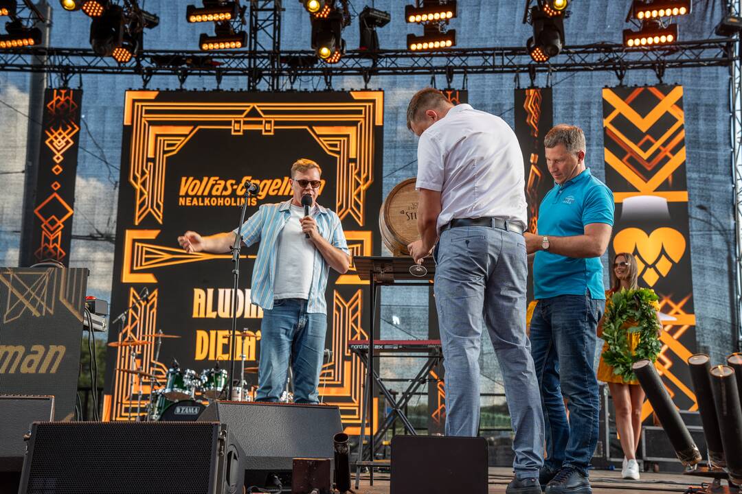 Aludarių dienos šventė prie „Volfas Engelman“ daryklos