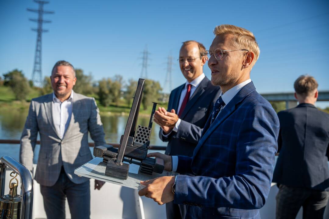 Ties Kaunu atidarytas vandens kelias Nemunu