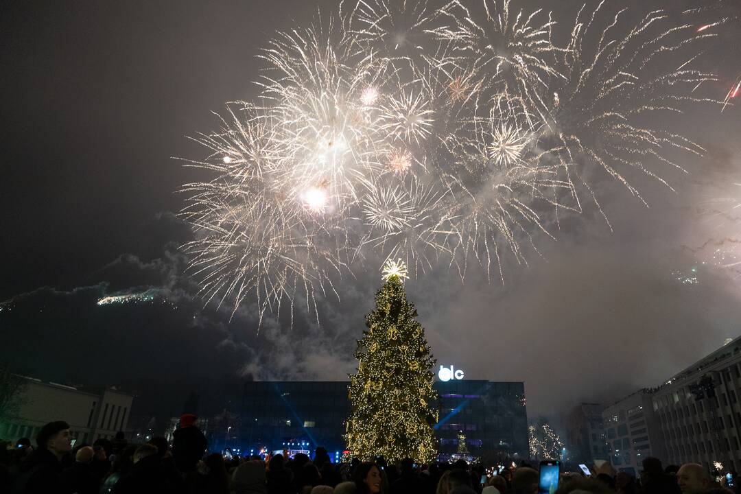 Kauniečiai žengė į 2025-uosius