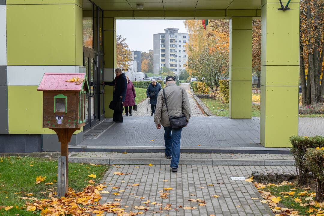 Kauniečiai balsuoja antrajame Seimo rinkimų ture