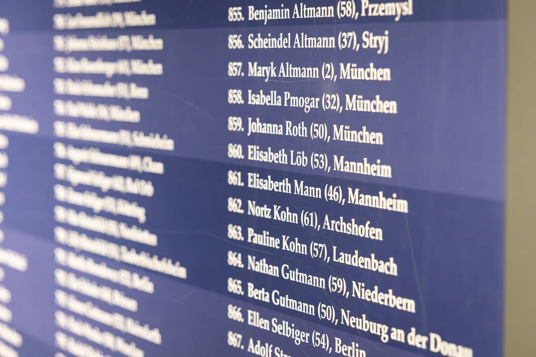 Holokausto aukų atminimas IX forte