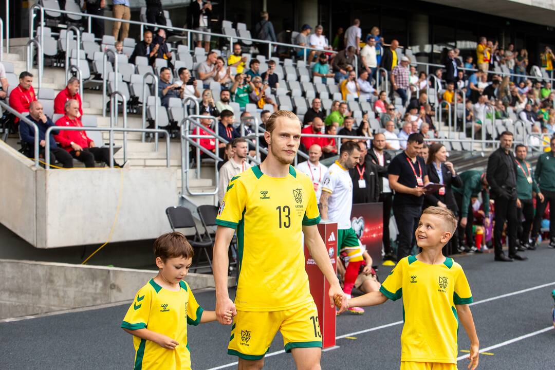 Europos futbolo čempionato atranka: Lietuva – Bulgarija 1:1