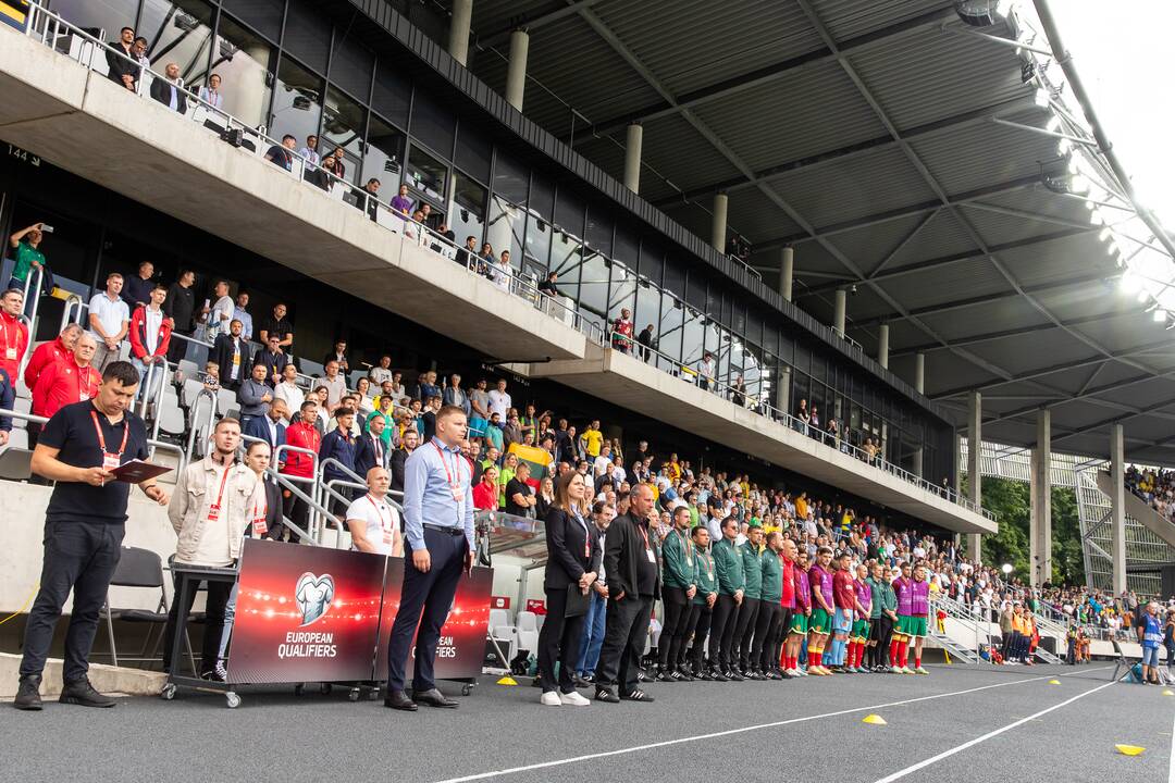 Europos futbolo čempionato atranka: Lietuva – Bulgarija 1:1