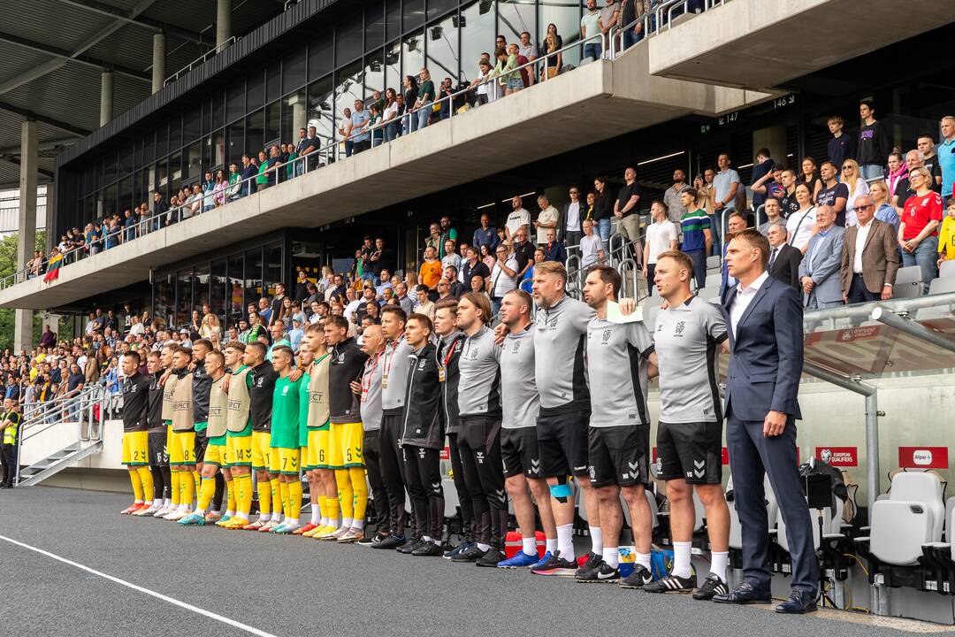 Europos futbolo čempionato atranka: Lietuva – Bulgarija 1:1