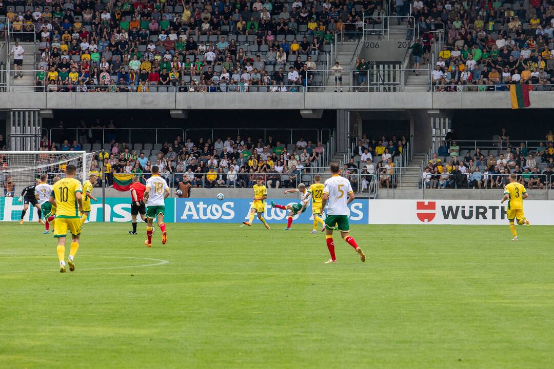 Europos futbolo čempionato atranka: Lietuva – Bulgarija 1:1