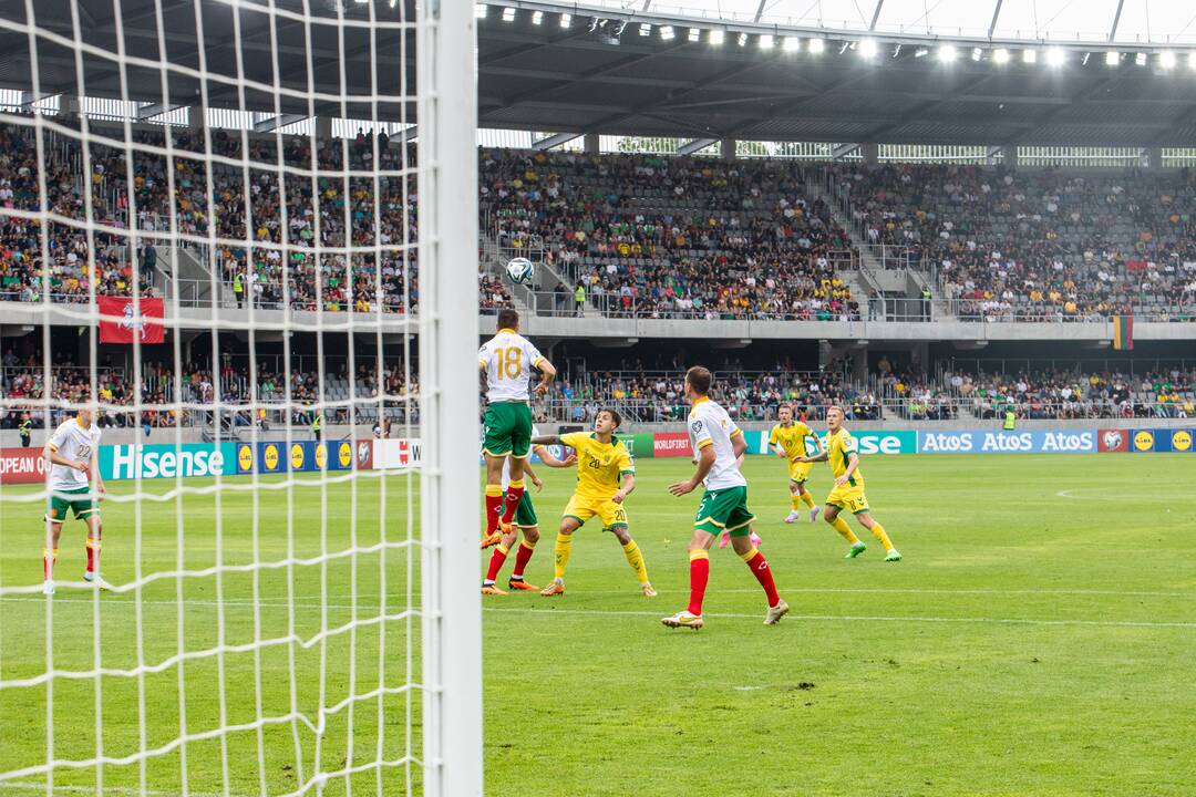 Europos futbolo čempionato atranka: Lietuva – Bulgarija 1:1