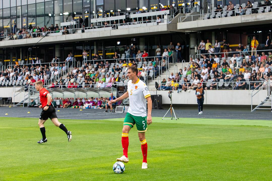 Europos futbolo čempionato atranka: Lietuva – Bulgarija 1:1