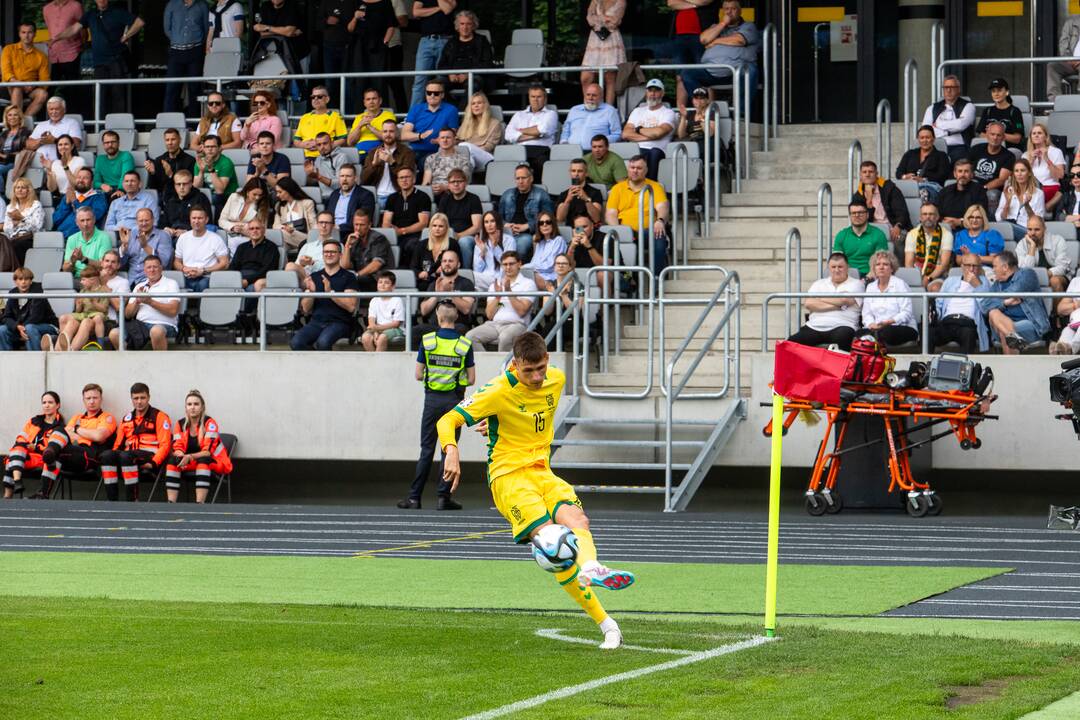 Europos futbolo čempionato atranka: Lietuva – Bulgarija 1:1