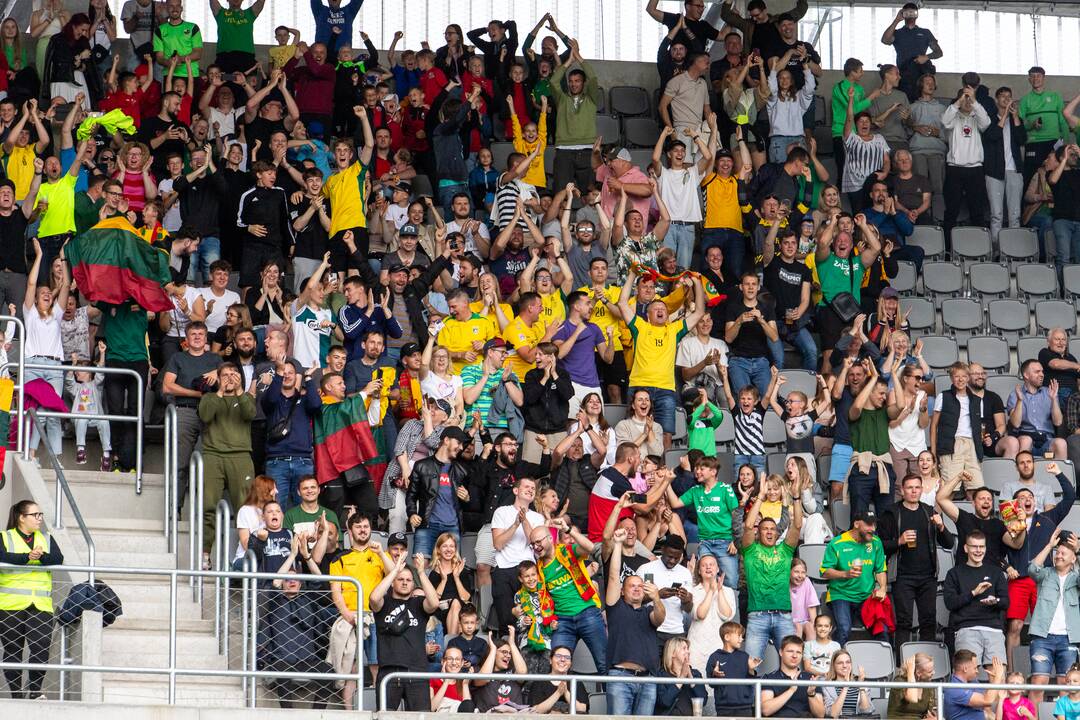 Europos futbolo čempionato atranka: Lietuva – Bulgarija 1:1
