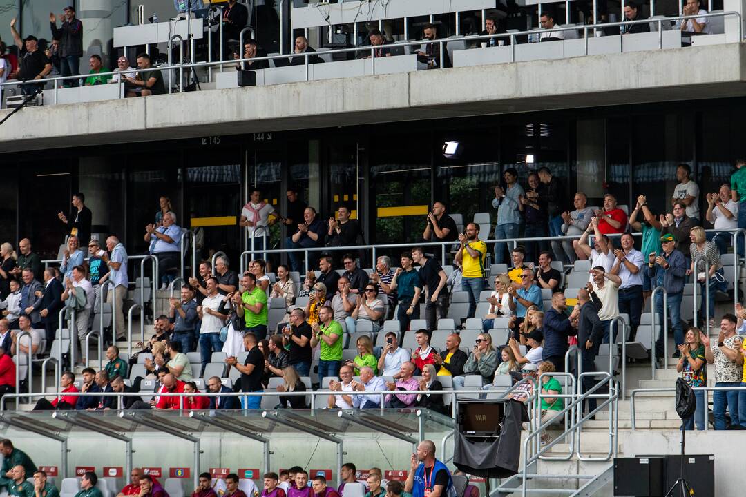 Europos futbolo čempionato atranka: Lietuva – Bulgarija 1:1