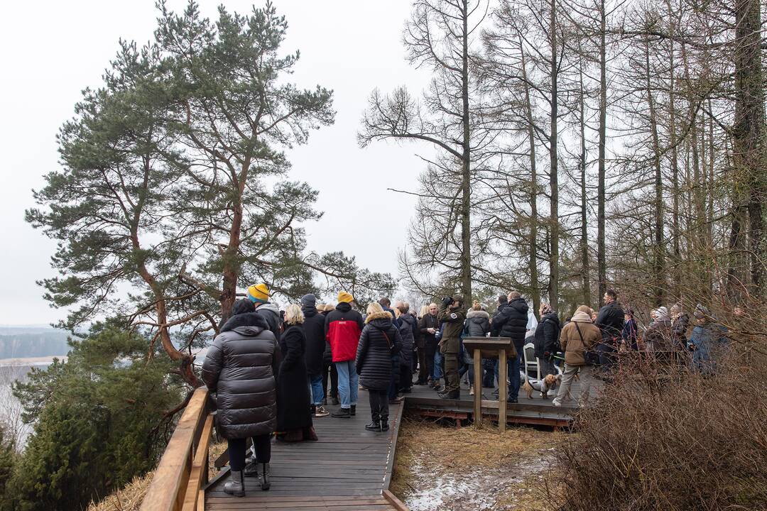 Kadagių slėnio pažintinio tako atidarymas 