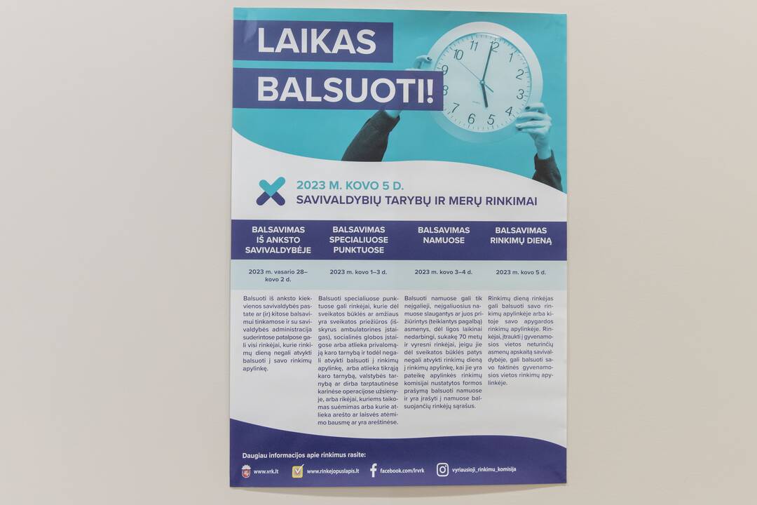Kaune prasidėjo išankstiniai rinkimai