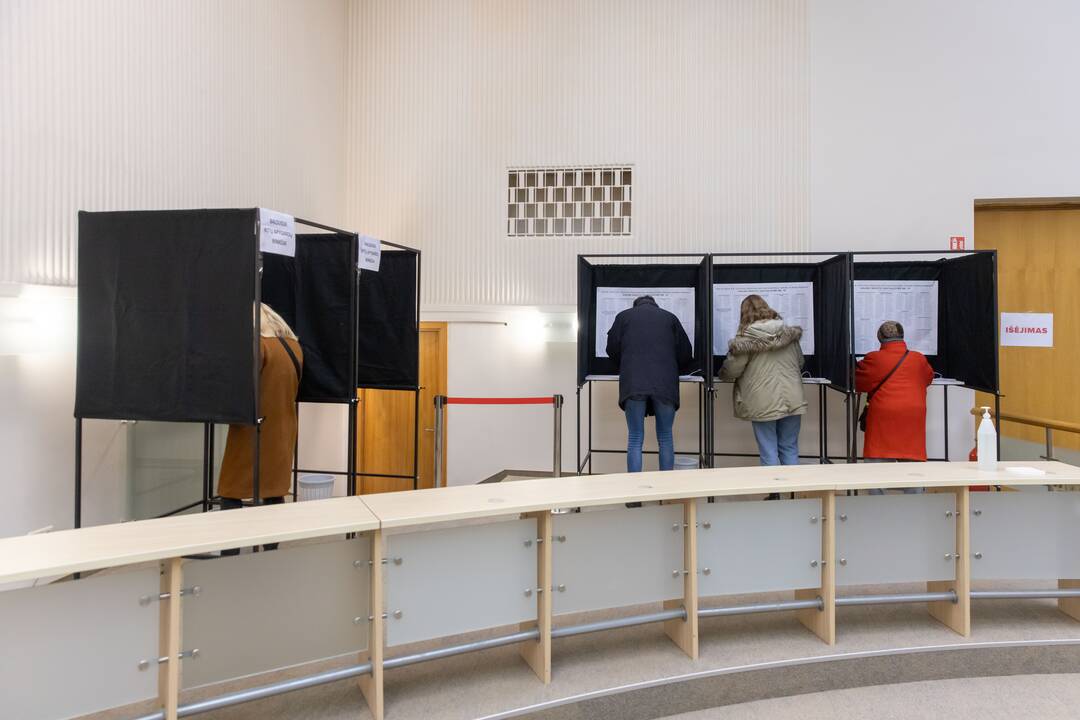 Kaune prasidėjo išankstiniai rinkimai