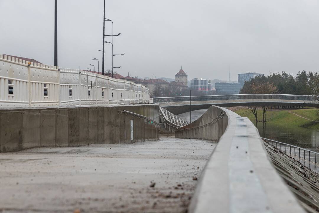 Po remonto atidaryta požeminė pėsčiųjų perėja